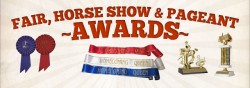 Get your Awards for Fairs and Horse Shows!