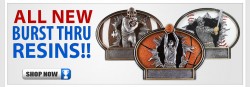 NEW Burst Thru Resins!