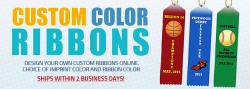 All New Custom Color Ribbons!