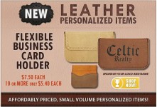 All New Leather Business Card Holder