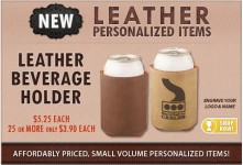 New Leather Beverage Holder